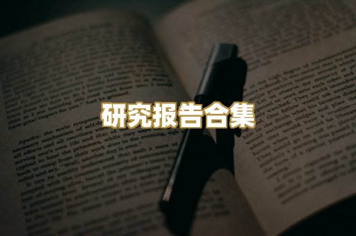 研究报告合集